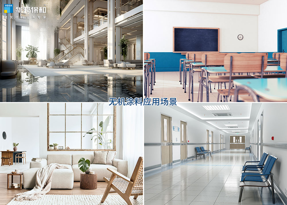 vip888集团无机涂料利用场景